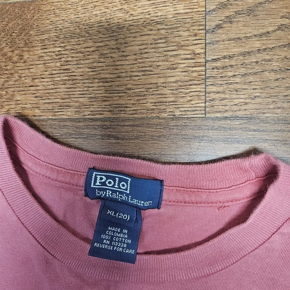 Ralph Lauren Polo Dusty Rose Tee